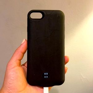 Ultra thin portable charging case for IPHONE8
